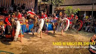 Gayeng ‼️ Tari Rampak Celeng Jaranan Asri Margo Budoyo Live Wonoasri Grogol Kediri