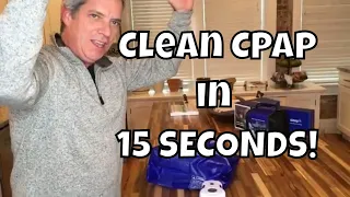 Clean CPAP in 15 Seconds with Sleep8