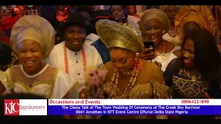 kpakamtv Occassions and Events exclusive Coverage of Barr Obiri Wedding in KFT