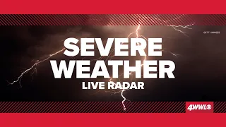 Live Radar: 'Enhanced' Severe Weather Risk for Southeast Louisiana