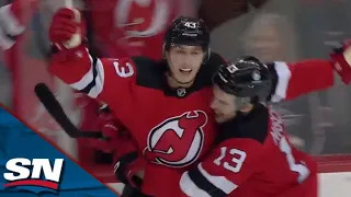 Devils' Luke Hughes Goes Coast-To-Coast To Score Late Game-Tying Goal