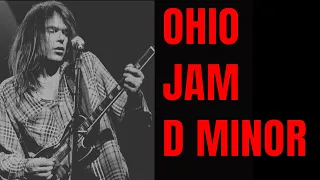 OHIO Jam | Neil Young / Crazy Horse Style Classic Rock Guitar Backing Track (D Minor)