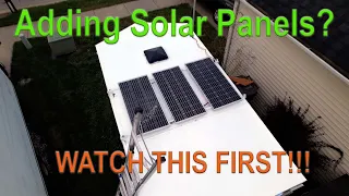 HOW TO MOUNT SOLAR PANELS TO RVTRAILER ROOF