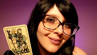 ASMR | Bayonetta and Jeanne Read Your Tarot Cards (Card Shuffling, Tapping, Personal Attention)