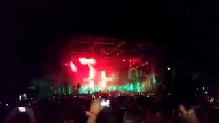 Faithless live @ EXIT festival 2015, Novi Sad, intro * pocetak koncerta [HD]