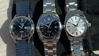 Seiko vs Grand Seiko-$100, $500 & $5000 Seiko watches compared