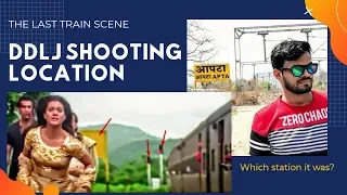 DDLJ Last Train Scene Shooting Location | Dilwale Dulhania Le Jayenge Train scene