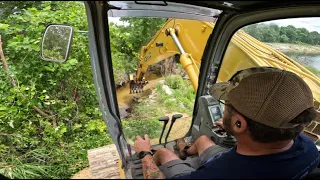 Busting Up The Beaver Dam....I Think They're NOT Happy With Me ...