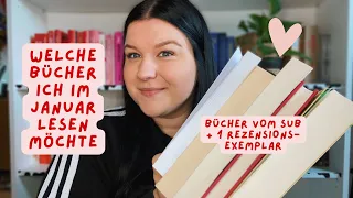 Mein Januar TBR 📚 Abbau meines SuB 🫶