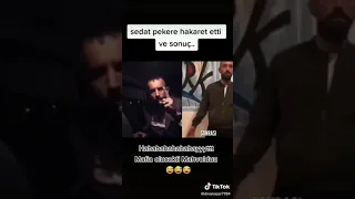 Sedat Peker'e Küfür Etti ve Sonuç