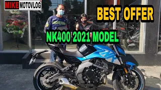 NK 400 2021 MODEL | Murang bilihan | congrats Razel new nk owner | BOMBA | MIKE MOTOVLOG