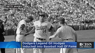 Dodgers Legend Gil Hodges Inducted Into Baseball Hall Of Fame