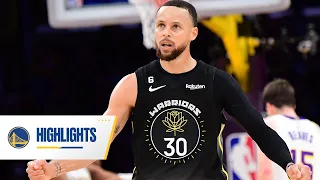 Stephen Curry Drops 27 Points in Return to Action vs. Lakers | March 5, 2023