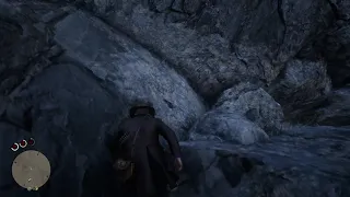 How to get into the Giant/Bigfoot Cave!- Red Dead Redemption2