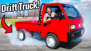 Drifting my Crotch Rocket Swapped Mini Truck