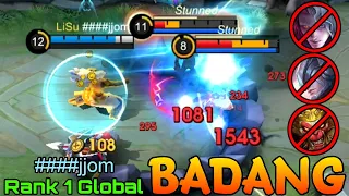Perfect Fist Badang Legendary Gameplay - Top 1 Global Badang by ####jjom - Mobile Legends