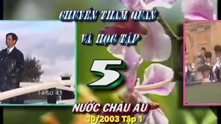 HY Thăm châu Âu 10/2003_ Tập 1