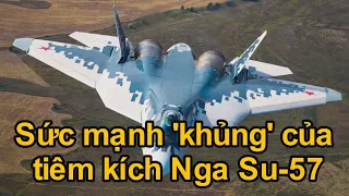 Sức mạnh khủng khiếp của tiêm kích Nga Su - 57 | Ni tv