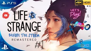 Life is Strange: Before the Storm REMASTERED * Ламповое Let’s Play прохождение игры #1 * 4K HDR PS5