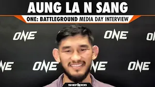 Aung La N Sang | ONE: BATTLEGROUND - Media Day Interview