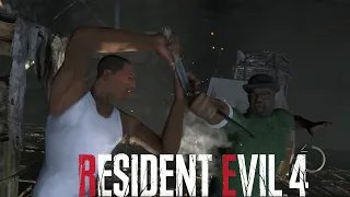 Resident Evil 4 Remake PC [Mod] CJ vs Big Smoke