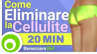 Come Eliminare la Cellulite - Esercizi per Glutei e Cosce ad Alta Intensità