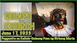 Quiapo Church Live Mass Today June 17, 2023