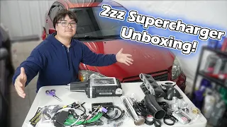 Unboxing The Supercharger Kit For The Corolla XRS!