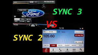 SYNC2 vs SYNC3 porównanie
