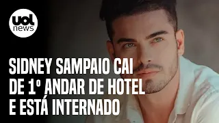 Sidney Sampaio: ator cai de janela de hotel após destruir quarto e é internado no Rio