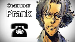 Otacon Calls Tech Support Scammers - Metal Gear Prank Call