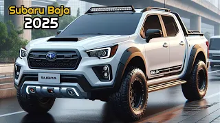 2025 Subaru Baja officially revealed - FIRST LOOK, Legendary Pickup Truck