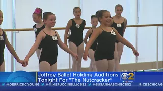 Joffrey Ballet Holds Auditions For Nutcracker