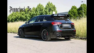 MERCEDES-BENZ AMG A45 S 4MATIC+ 2020 STAGE 1 - START UP, SOUND, REVS, POPS, BANGS & CRACKLES