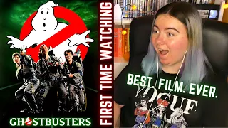 FIRST TIME WATCHING GHOSTBUSTERS (1984) Movie Reaction & Review - I LOVED IT!