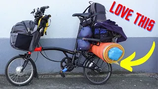 Tour On Your Folding Bike Like a BOSS (Brompton Setup)