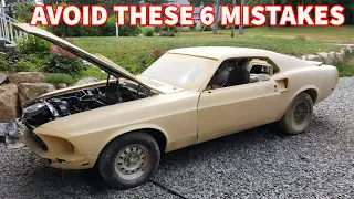 Don't Make These 6 Mistakes When Buying A Project Car!