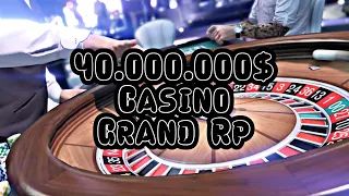 HOW I EARNED 40.000.000$ WITH THIS TRICK | GRAND RP | GTA 5 ROLEPLAY | CASINO RP BLACKJACK