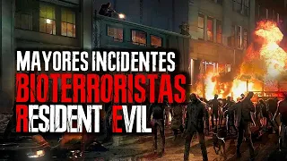 LOS PEORES INCIDENTES BIOTERRORISTAS EN RESIDENT EVIL