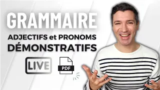 Grammaire française - Les adjectifs et pronoms démonstratifs - CE, CET, CETTE, CELUI...