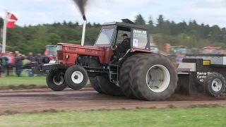 Fiat 1500 "Burned Devil" & Fiat 1580 "Ældre Sagen" Tractor Pulling Hjørring 2015