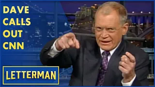 Dave Calls Out CNN And The White House | Letterman