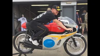 Donington Classic Motorcycle Festival Highlights featuring the Honda 6 RC174 - 3rd August 2019