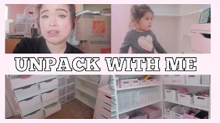 ✿ moving vlog | unpack with me