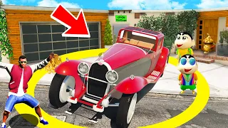 GTA 5 : ANYTHING FRANKLIN CAN FIT LIN THE CIRCLE SHINCHAN will Pay For it in GTA 5! (GTA 5 mods)