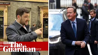 'I was not expecting that': journalists react to David Cameron entering No 10