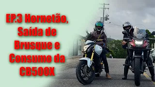 Expedição Rio do Rastro e Corvo Branco 2022 de CB 500X Pt 3: Brusque Hornet | Consumo CB500X estrada