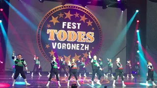 Батл, TODES-Вавилова, 25 группа, ПВ, фестиваль школ TODES в Воронеже, 23 марта 2018