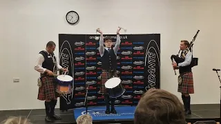 Jamie Blair MSR @ World Solo Tenor Drumming Championships Final