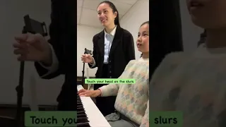 Fun way to fix slurs! 🎹🎶 #pianoteacher #pianolesson #classicalpiano #pianopractise #pianist